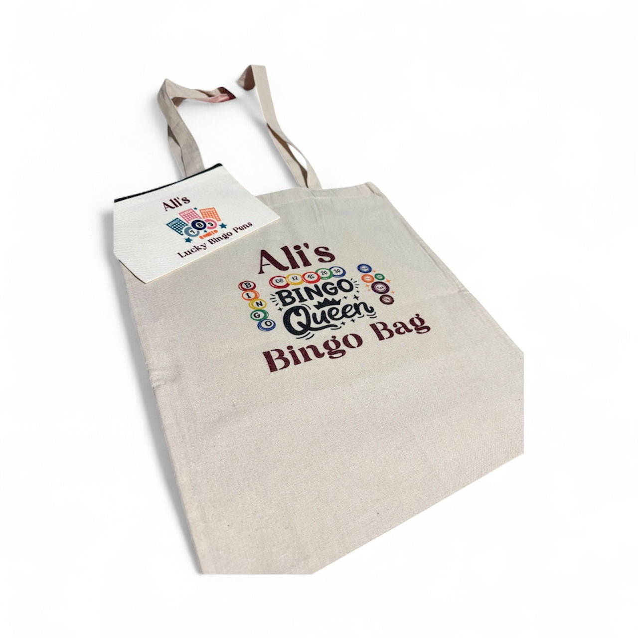 Personalized bingo bag