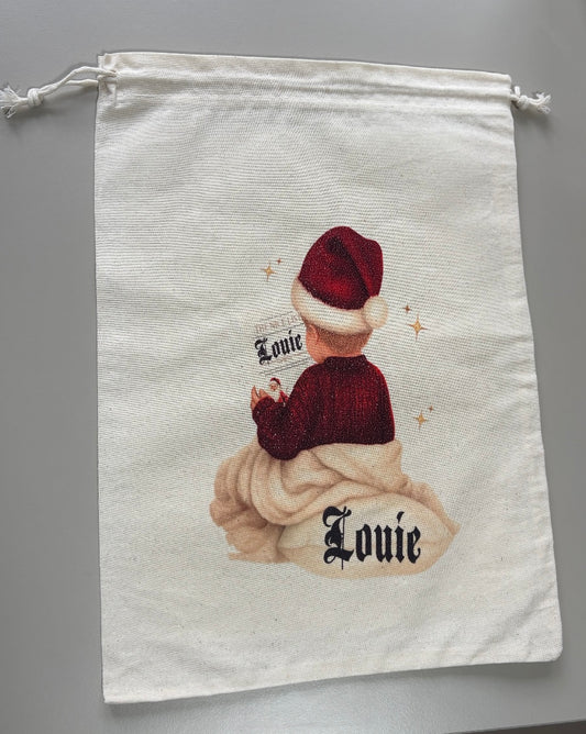 Personalized “Nice List” Gift bag