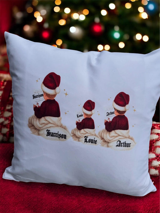Personalized Nice List Cushion