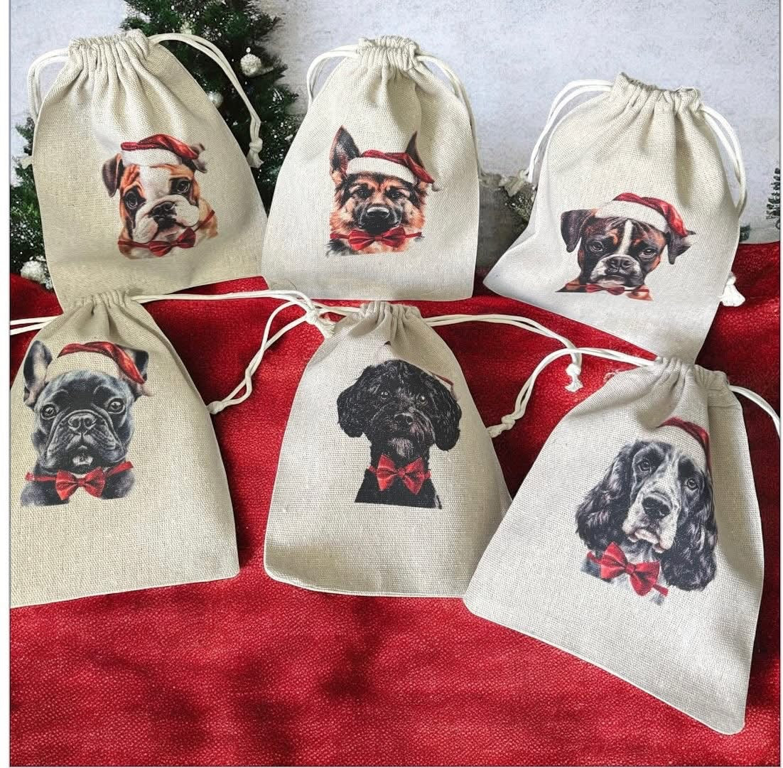 Christmas Dog Treat Bags